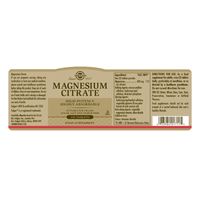 Solgar Magnesium Citrate 120's